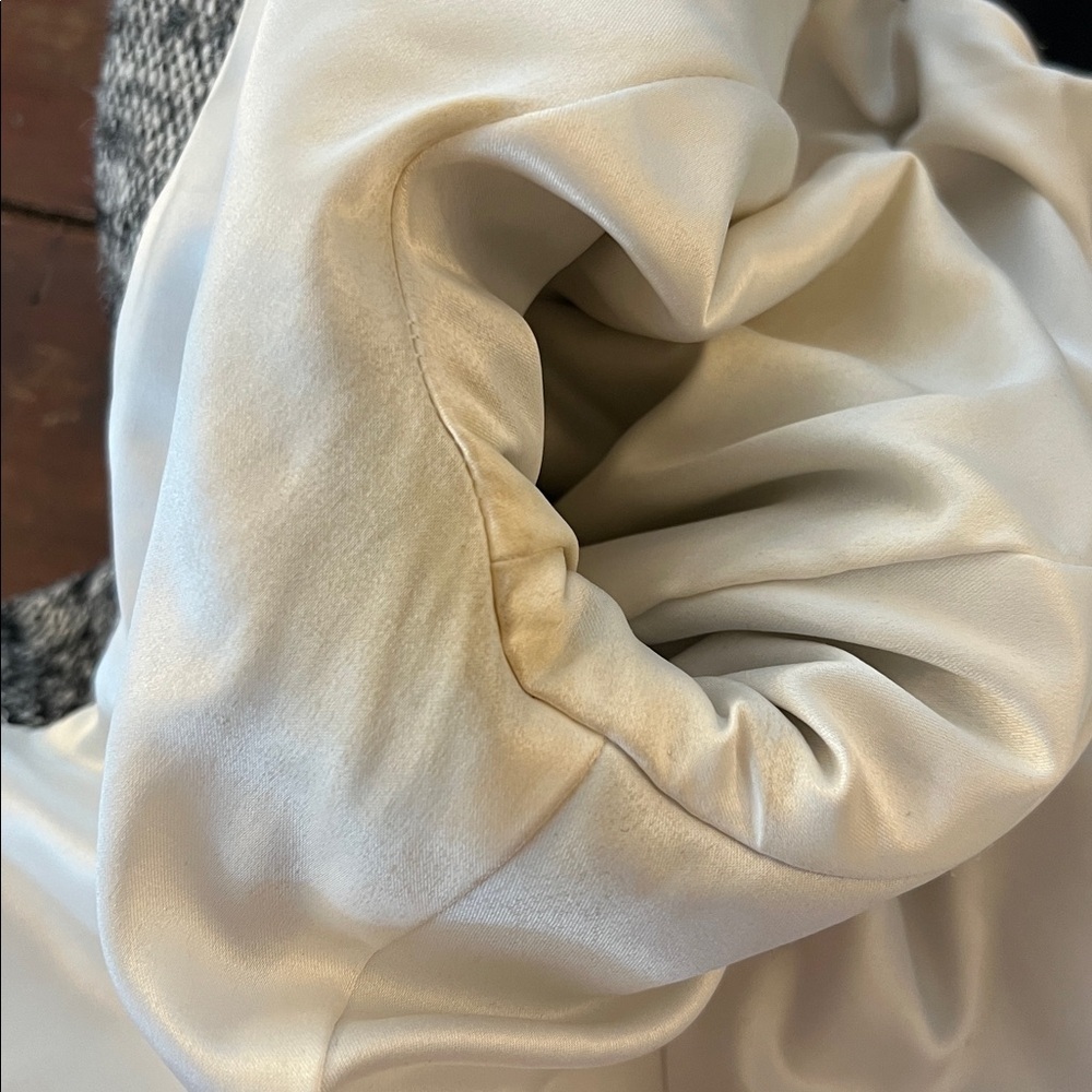 Smythe Contrast Collar Tweed Fitted Wool Blazer Grey and Black Sz 4 - Picture 11 of 11